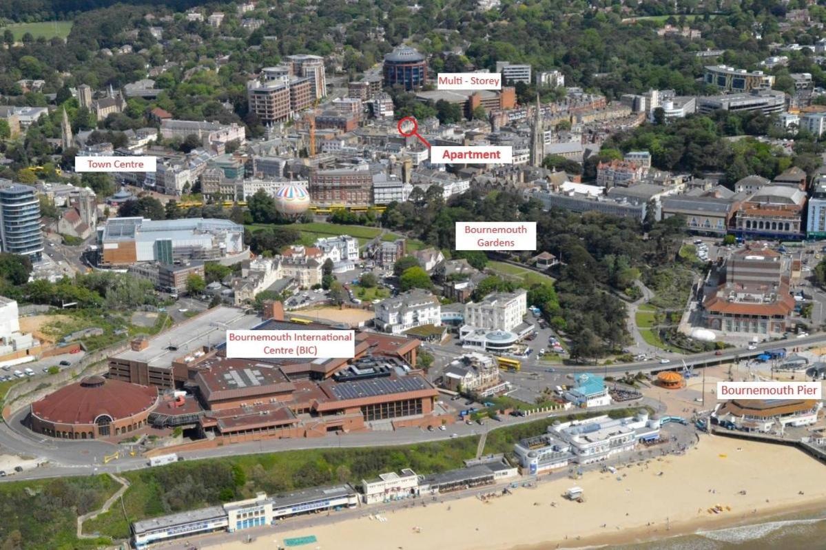 Stunning Beach Themed 2 Bed Apartment Bournemouth Exterior foto